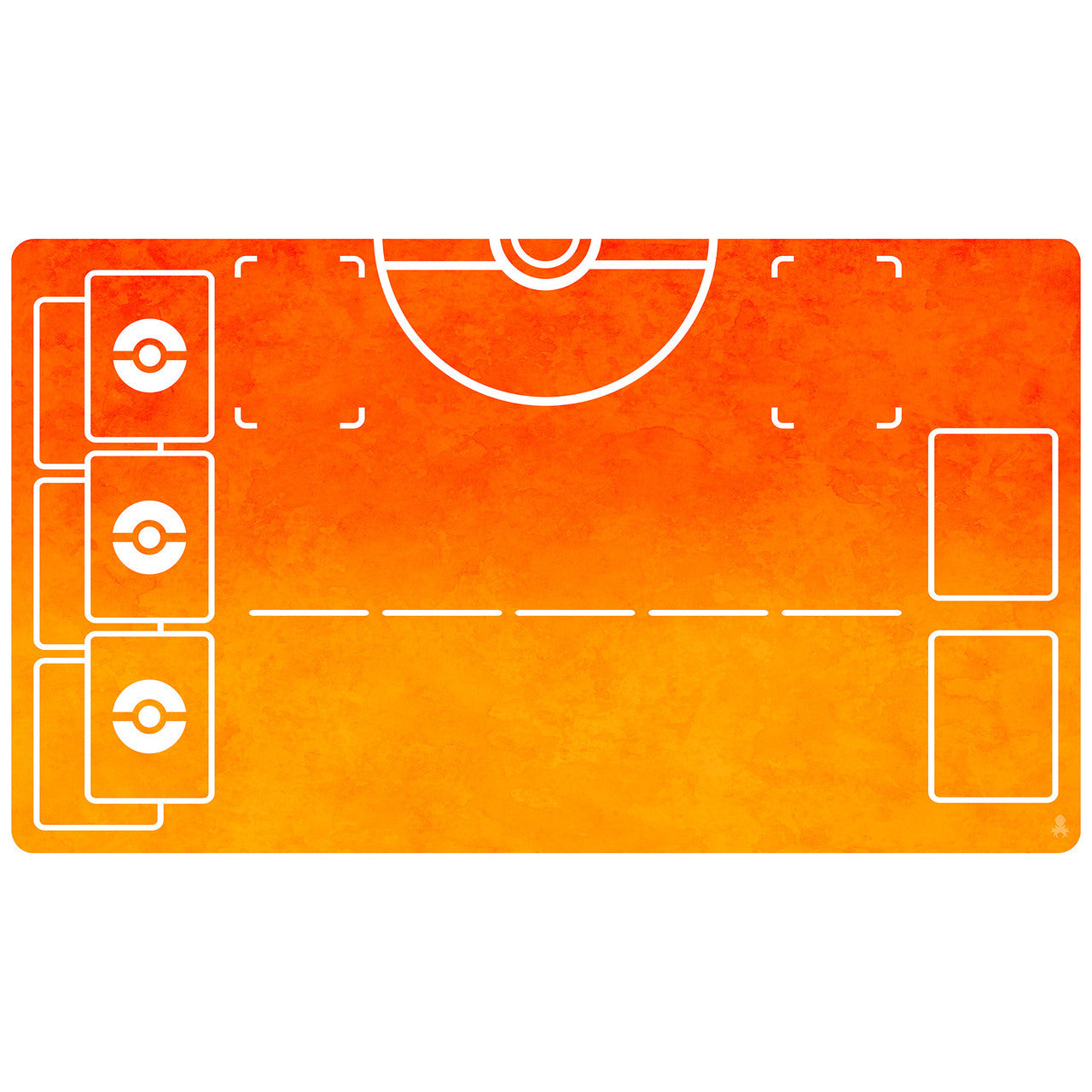 Pokemon TCG Solid Orange Playmat